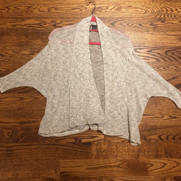 Grey & white knit open cardigan! - Picture 1 of 1
